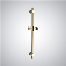 Fontana Brass Gold Metal Sliding Bar With Height Adjustable