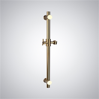 Fontana Brass Gold Metal Sliding Bar With Height Adjustable