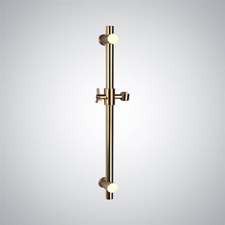 Fontana Brass Gold Metal Sliding Bar With Height Adjustable