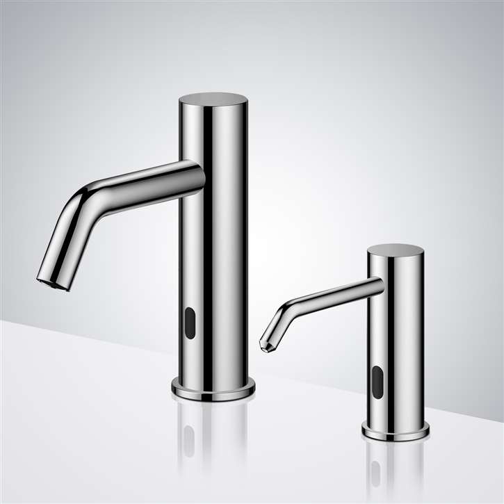 Touchless Sensor Faucet Soap Dispenser Commercial Grade Rust Proof   FS2120 2T 