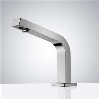 Fontana Franche-Comte Chrome 2 in 1 Touchless Faucet with Soap Dispenser