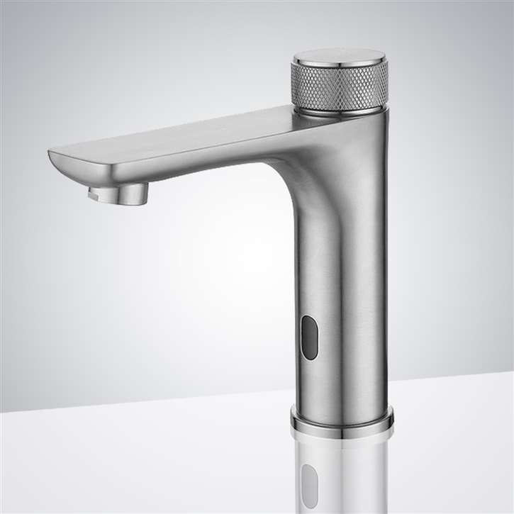 Smart Touchless Bathroom Sink Faucet Hot Cold Water Control And   FS2161 2T 