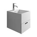 Fontana Rectangular Shape Deck Mounted Multi Color Vessel Sink Faucet