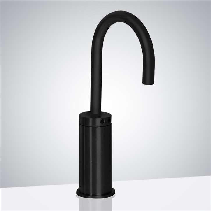 Fontana Verona Matte Black Automatic Commercial Sensor Faucet