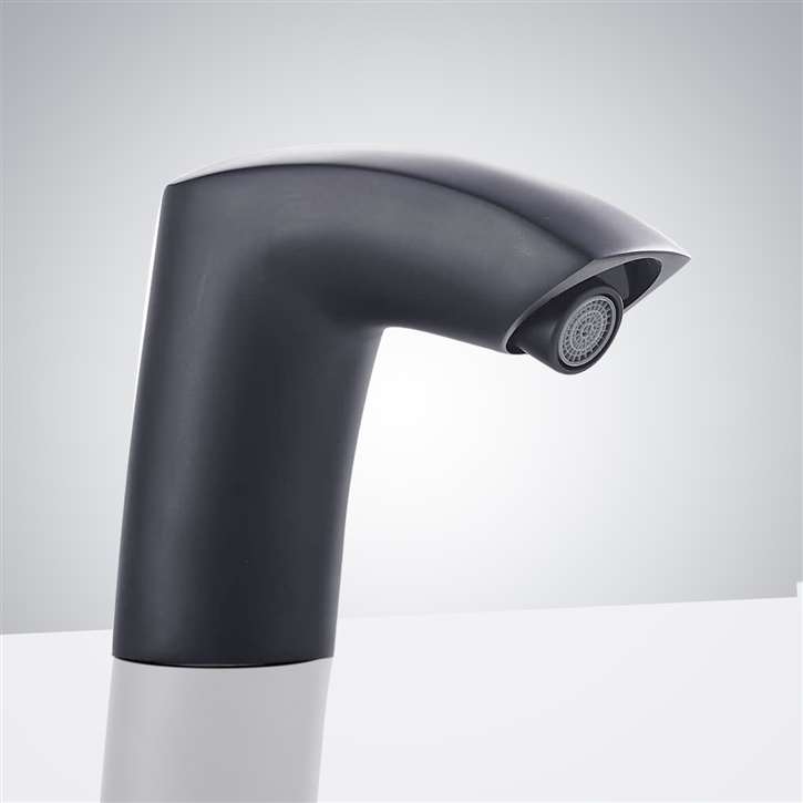 Fontana Hugo Commercial Automatic Hands Free Faucet in Matte Black