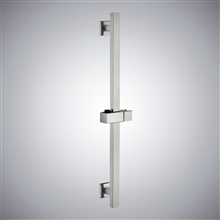 Fontana Chrome Finish In Height-adjustable Holder for Handheld Shower Head