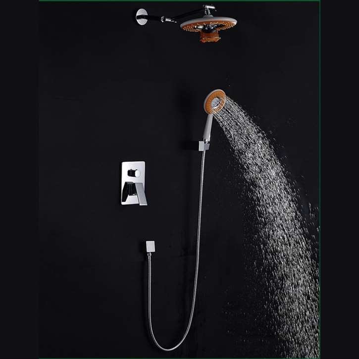 Charleroi Polished Chrome With Bluetooth Music Bathroom Shower Set