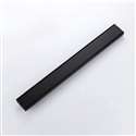 Fontana 23 Inch Rectangle Matte Black Commercial Floor Mounted Shower Drain