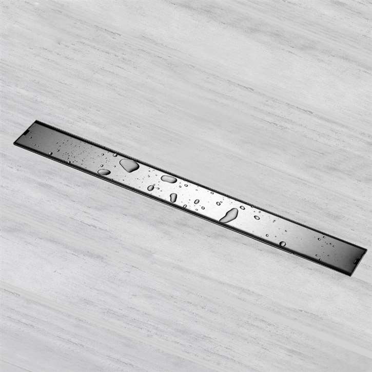 Fontana Smell Resistant Brushed Nickel Bathroom Floor Drain