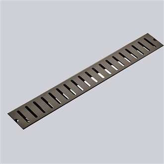 Fontana Stylish Premium Quality Oil Rubbed Bronze Floor Mounted Bathroom Linear Drain System