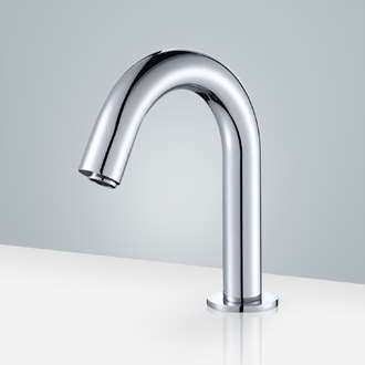 Brio Commercial Chrome Touchless Volume Sensor Hands Free Faucet