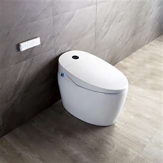 Fontana Sondrio White Finish Multifunction Smart Toilet