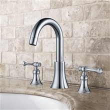 Fontana Grappa Dual Handle Deck Mounted Sink Faucet