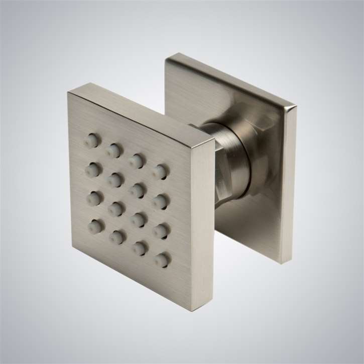 Fontana Portici Brushed Nickel  Wall Mount Massage Body Spray