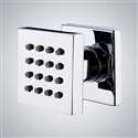 Fontana Modica Chrome Finish Wall Mount Body Spray