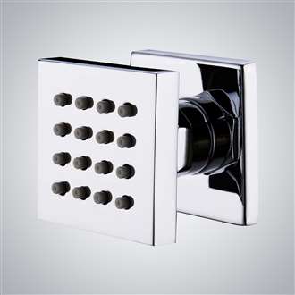 Fontana Modica Chrome Finish Wall Mount Body Spray