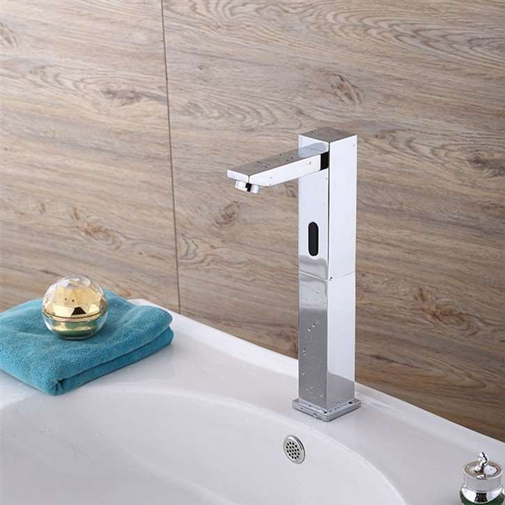 Rho Deluxe Automatic Sensor Chrome Brass Faucet