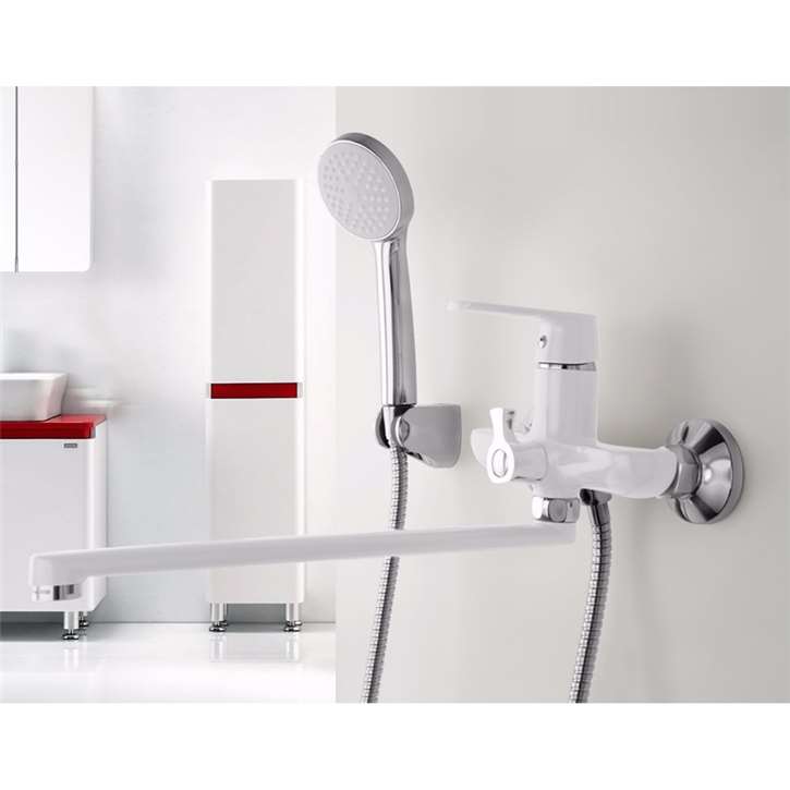 Agrigento Brass Single Handle Bath And Shower Faucet