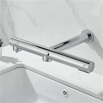 Fontana Chrome 3 In 1 Touchless Sensor Faucet With  Soap Dispenser and Hand Dryer