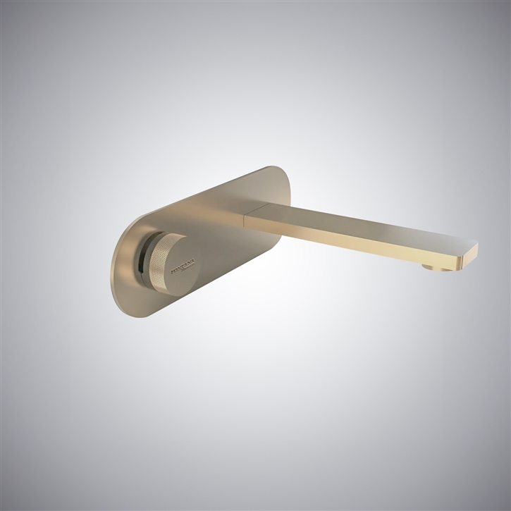 Fontana Valentina Champagne Wall Mounted Faucet