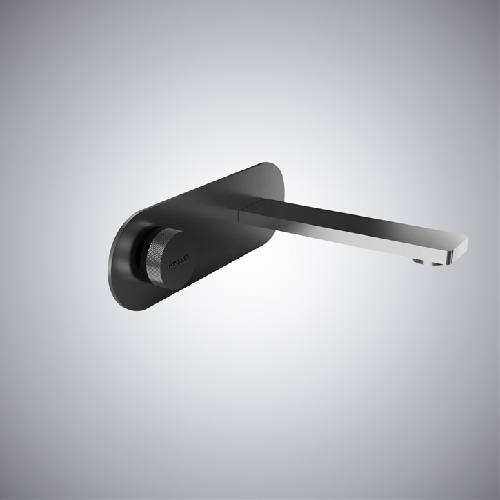 Fontana Valentina Matte Black Wall Mounted Faucet