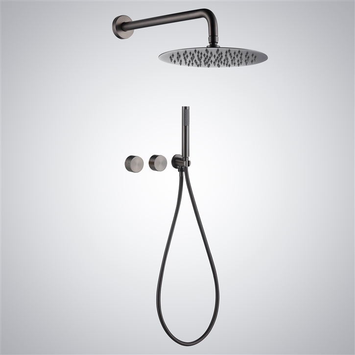 Fontana Modena Gun Metal Gray Luxury Shower System