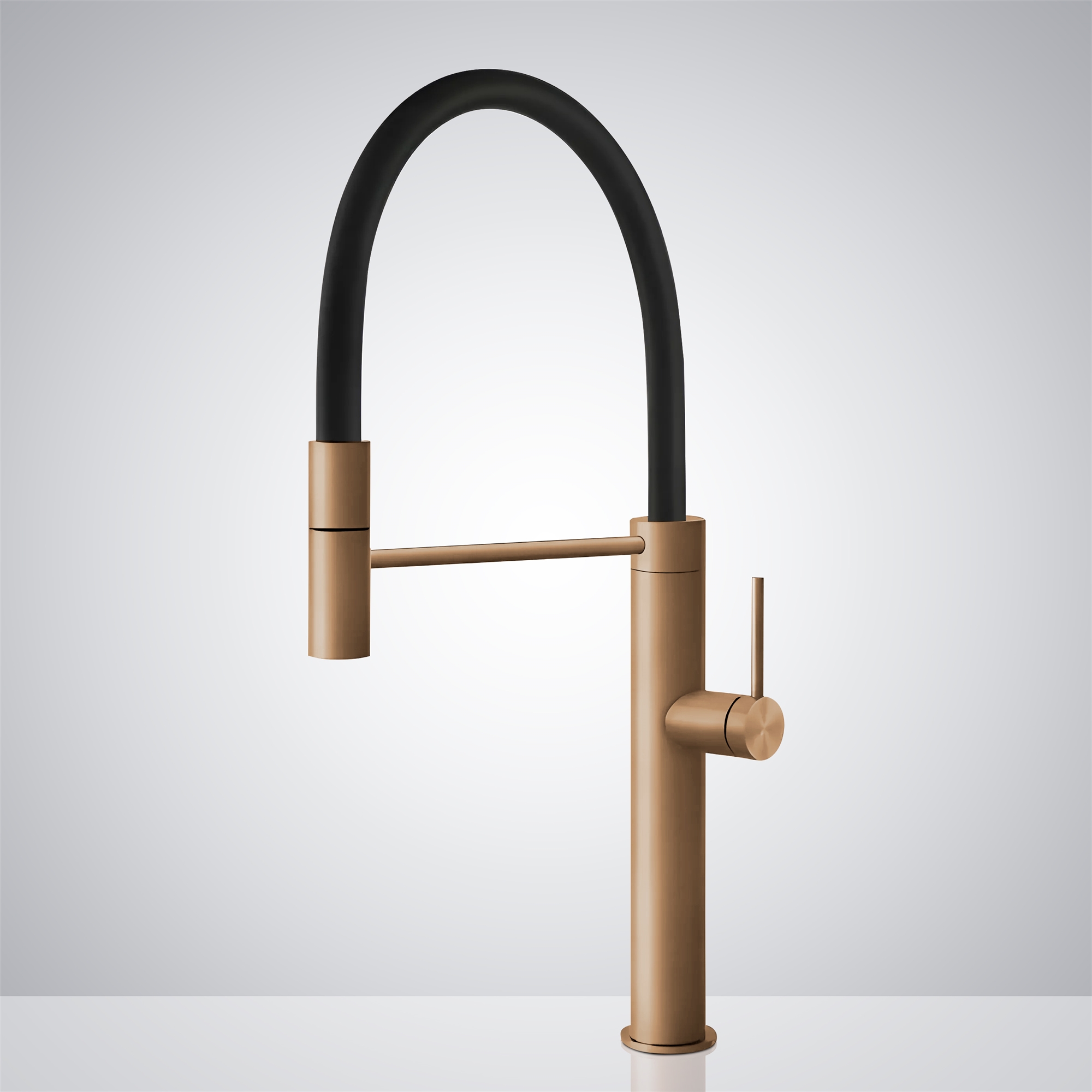 Fontana Bari Warm Bronze Brushed Kitchen Faucet