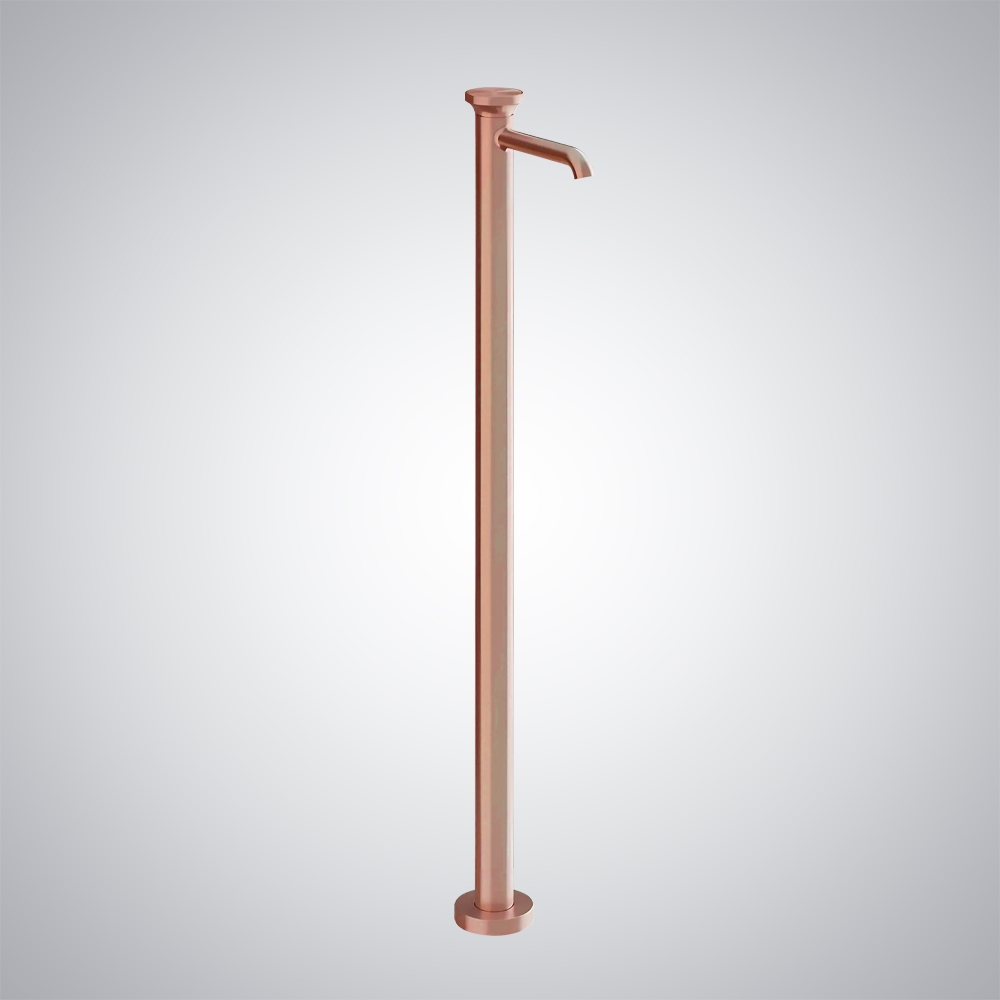 Fontana Yvelines Rose Gold Finish  Basin Mixer Tap