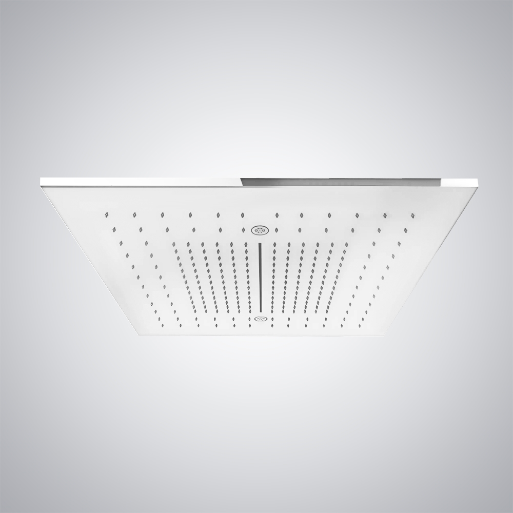 Fontana Chaumont Matte White 350x350 mm Square Shower Head