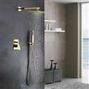 Fontana Brass Gold Tone Shower Set