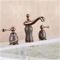 Lima Luxury Marble Rose Gold Finish Bathroom Faucet