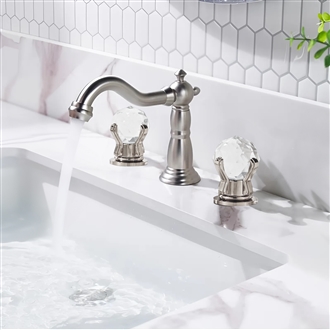 Fontana Slate Serenity Brushed Nickel Bathroom Faucet