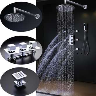 Vaucluse Round Rainfall Showerhead System || Massage Vaucluse