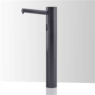 Fontana Geneva Matte Black Hand Free Deck Mount Soap Dispenser