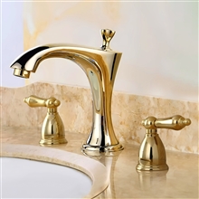 Fontana Gold Spark Bathroom Sink Faucet