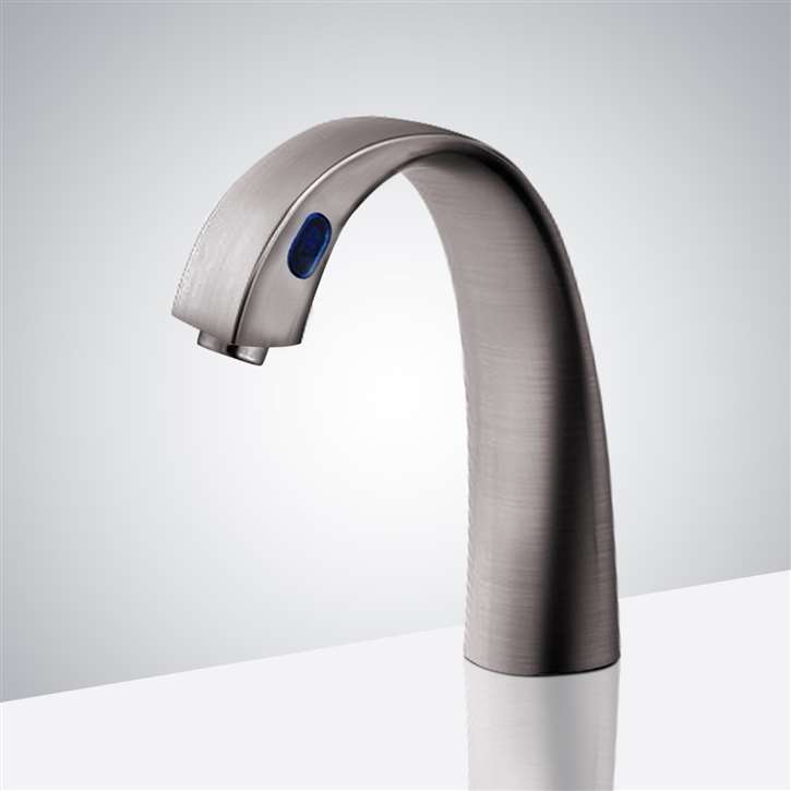 Fontana Commercial Brushed Nickel Platinum Automatic Sensor Faucet