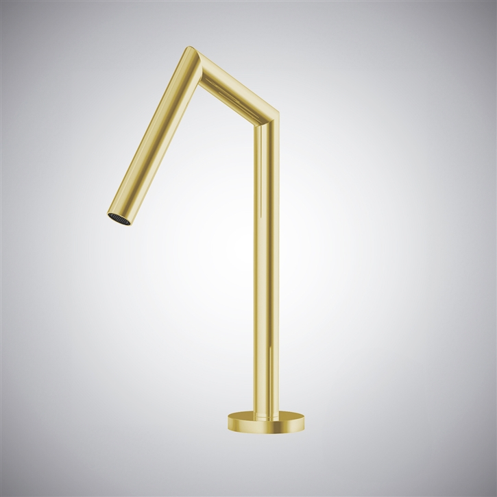 Fontana Perols Brushed Gold Touchless Sensor Faucet