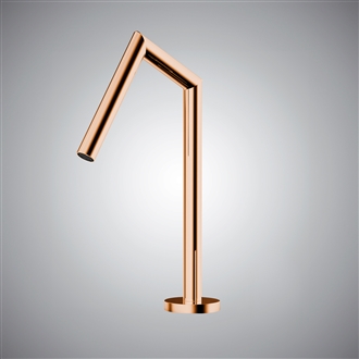 Fontana Perols Rose Gold Sensor Sink Faucet