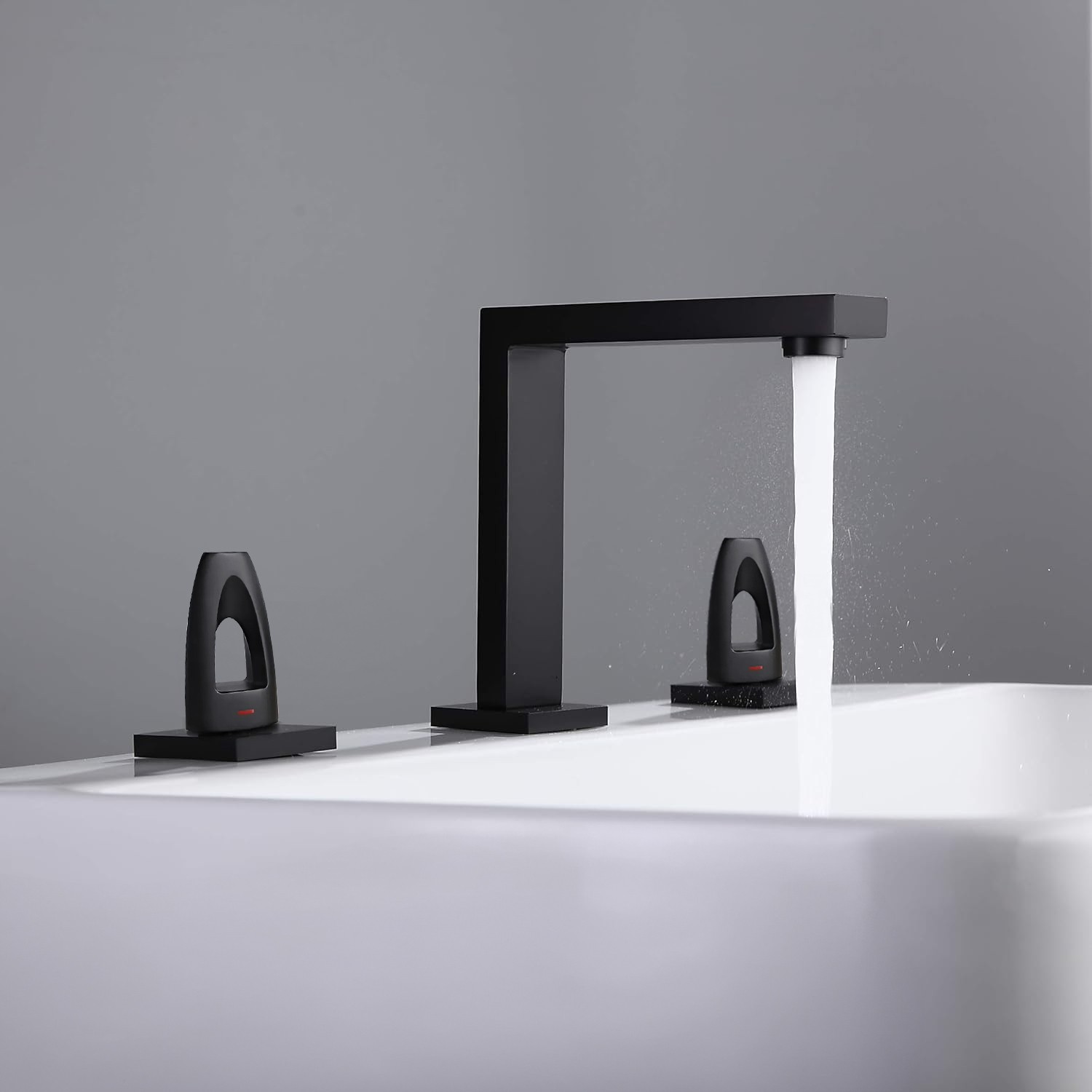 Fontana Pfastatt Matte Black Bathroom Faucet