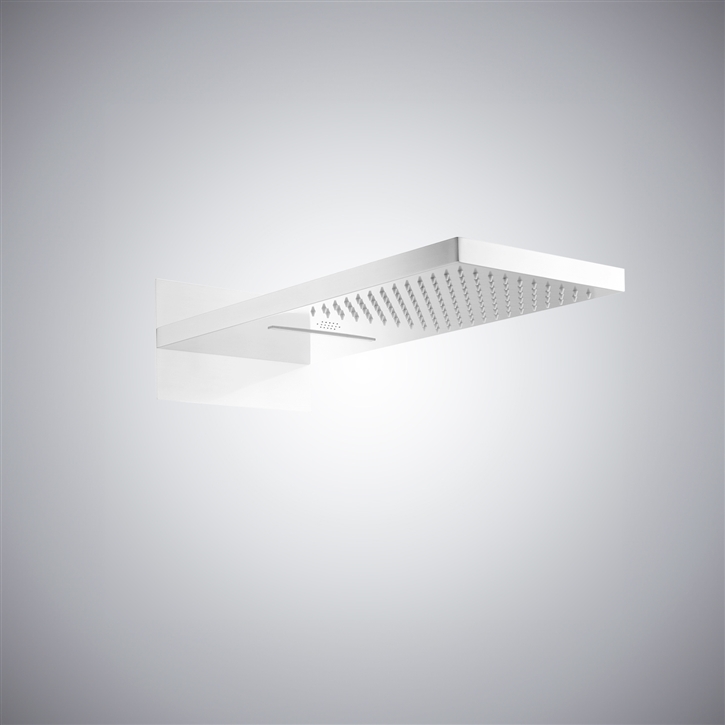 Fontana Pioltello LED Music Shower in Matte White