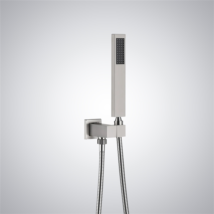 Fontana Pioltello Brushed Nickel Handheld Shower