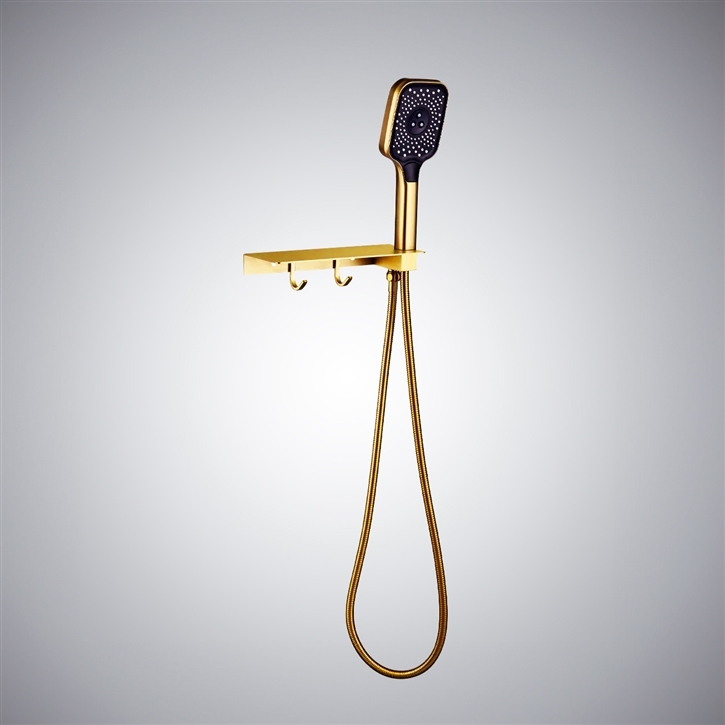 Fontana Igny Gold Elegance Handheld Shower