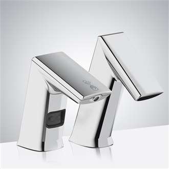 Fontana Commercial Automatic Touchless Sensor Faucet with Matching Soap Dispenser