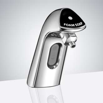 Fontana Deck Mounted Chrome Commercial Hand Sanitizer Automatic Soap Dispenser