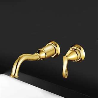 Zakros Wall Mount Bathroom Sink Faucet