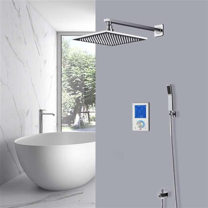 Ceiling Fontana Flavia Digital Rainfall Shower Set