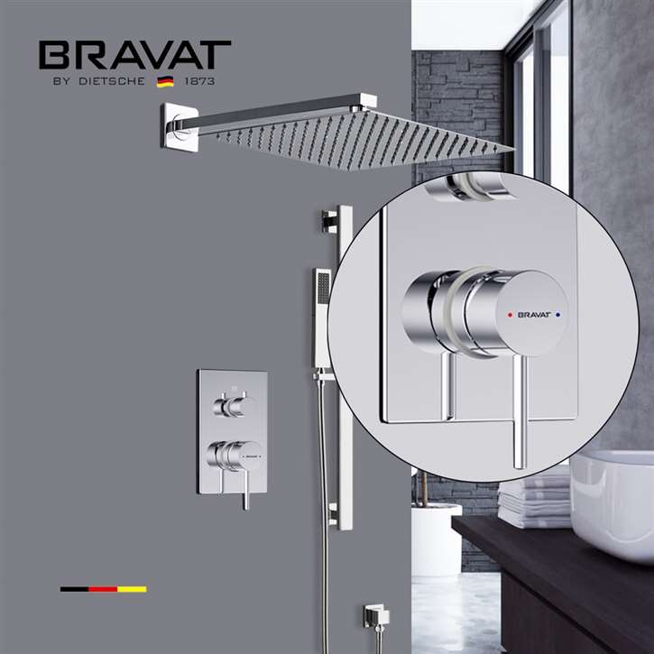 Bravat Shower Set with  Hand Held Shower