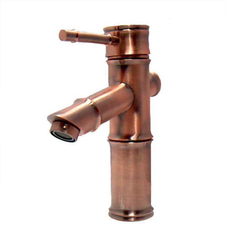 Montpellier Deck Mounted Antique Copper Single Handle Bathroom Faucet