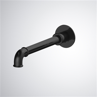 Fontana Gap Matte Black Touchless Wall Mounted Bathroom Sink Faucet