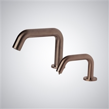 Fontana Marsala Oil Rubbed Bronze Restroom Sensor Faucet and Soap Dispenser